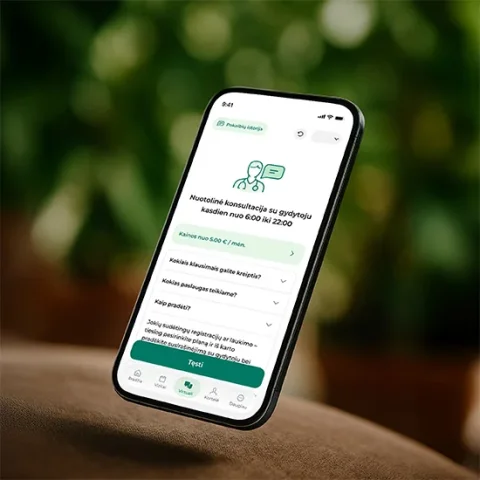 Communicate directly with a family doctor in the virtual clinic.