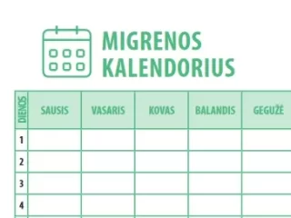 Galvos skausmo kalendorius