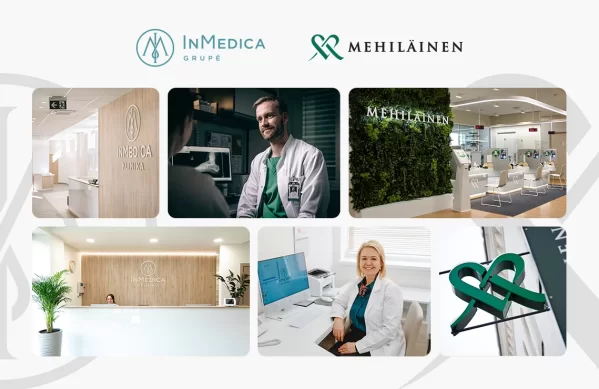 „InMedica grupę” perka pirmaujanti Suomijos sveikatos priežiūros įmonė „Mehiläinen“