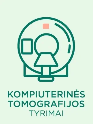 Kompiuterinės tomografijos tyrimai (KT)