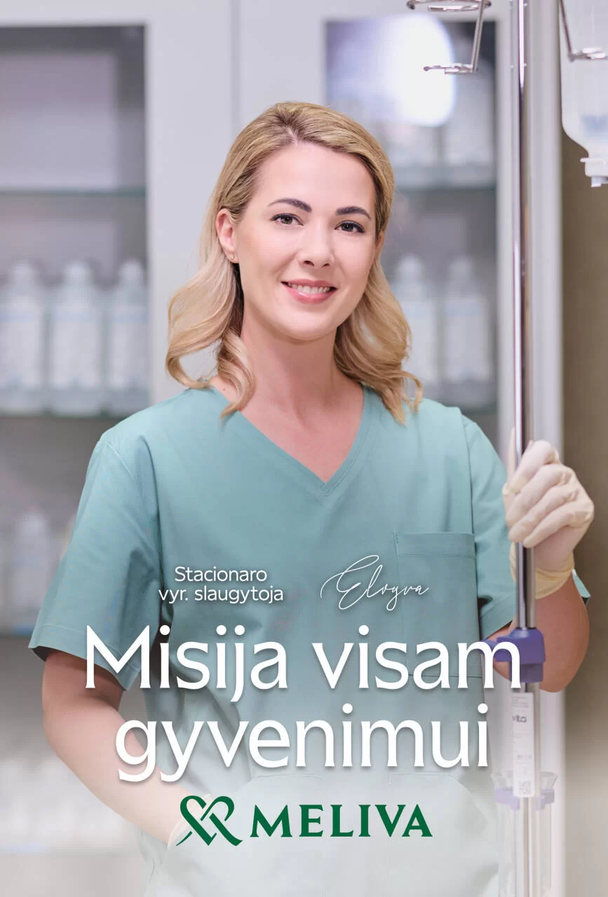 Stacionaro vyresnioji slaugytoja Elvyra – „Meliva“, misija visam gyvenimui